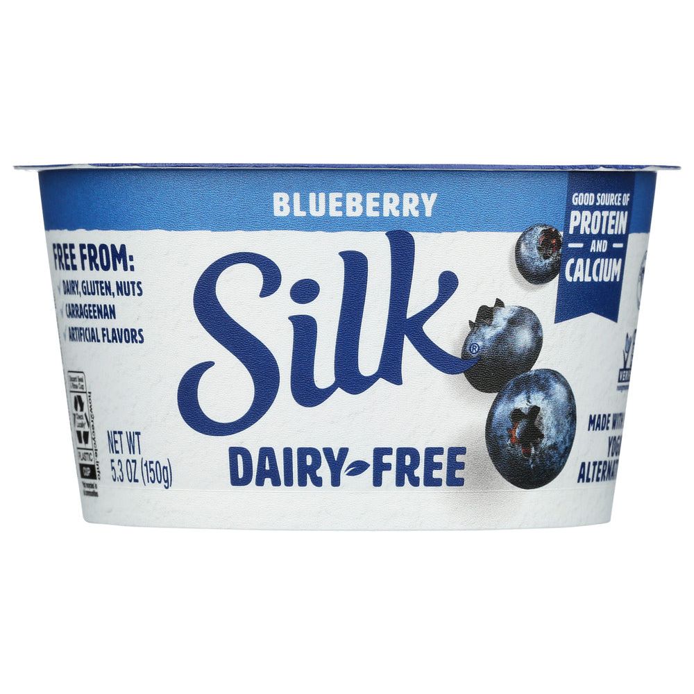 SILK: Yogurt Alternative Dairy-Free Blueberry, 5.3 oz