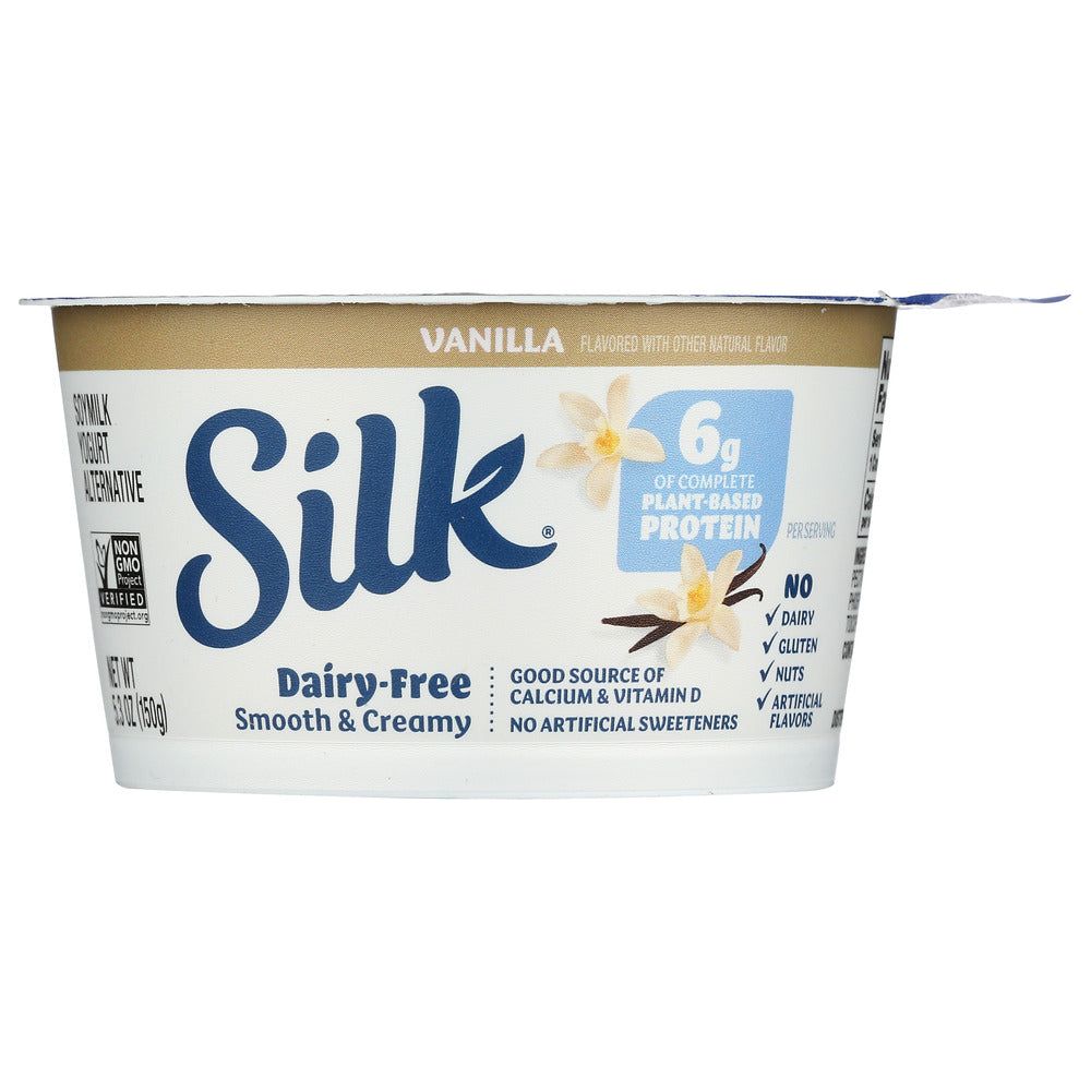 SILK: Yogurt Alternative Dairy-Free Vanilla 5.3 oz