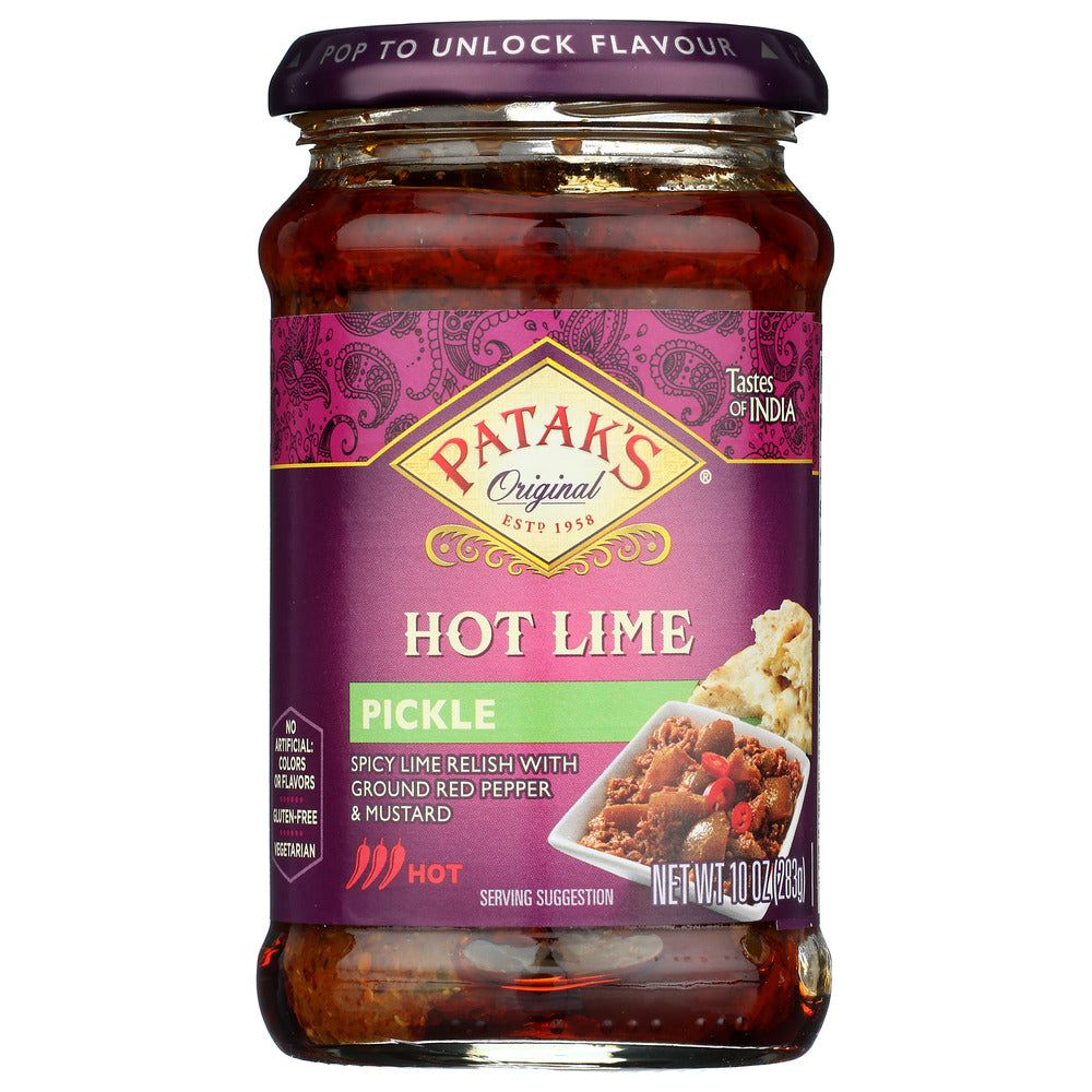 PATAKS: Hot Lime Pickle, 10 oz