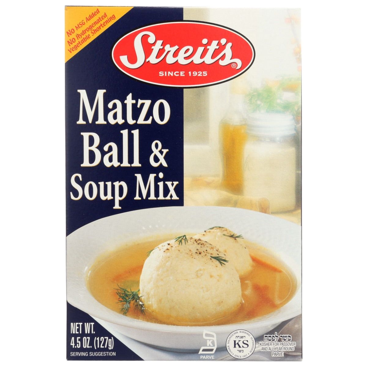 STREITS: Matzo Ball and Soup Mix, 4.5 oz