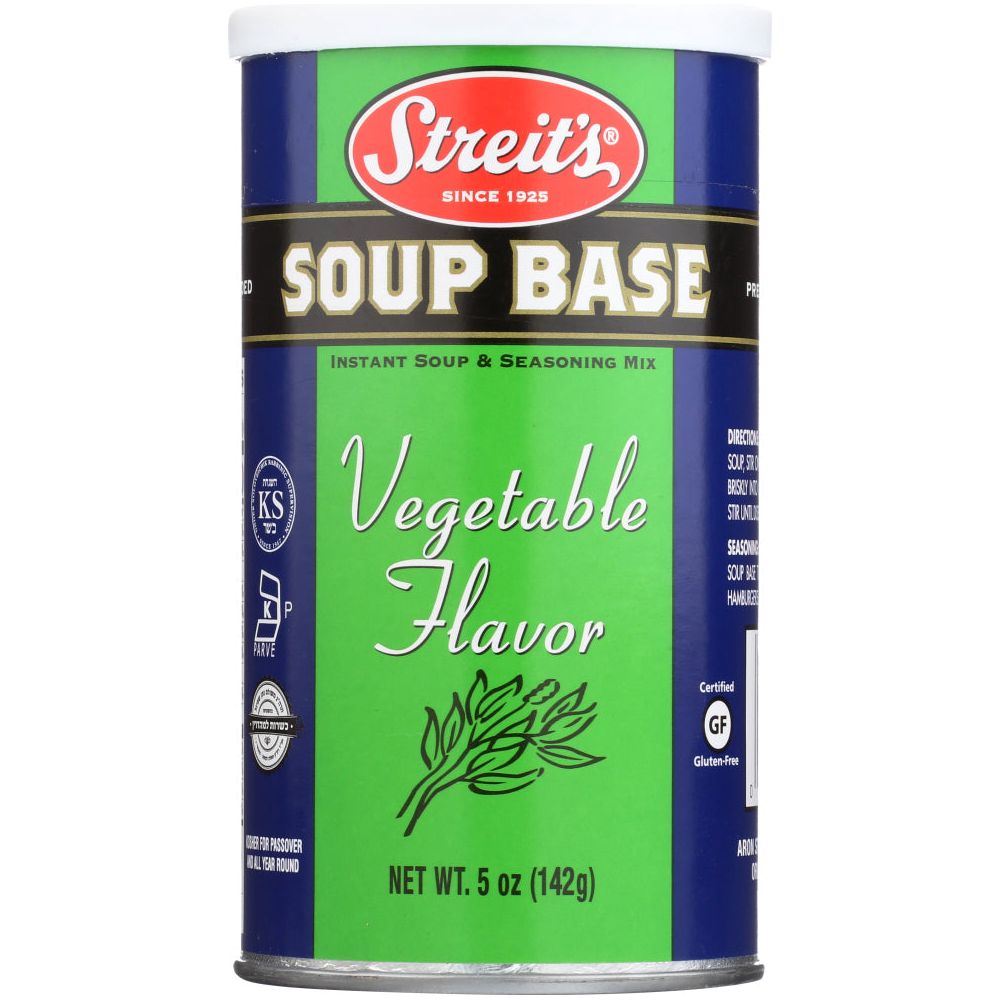 STREITS: Vegetable Flavored Soup Base, 5 oz