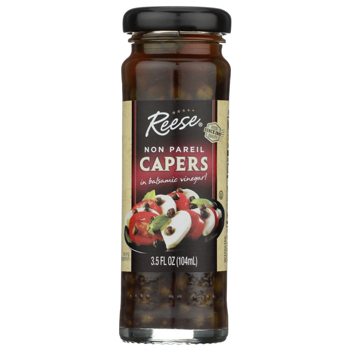 REESE: Non Pareil Capers With Balsamic, 3.5 oz