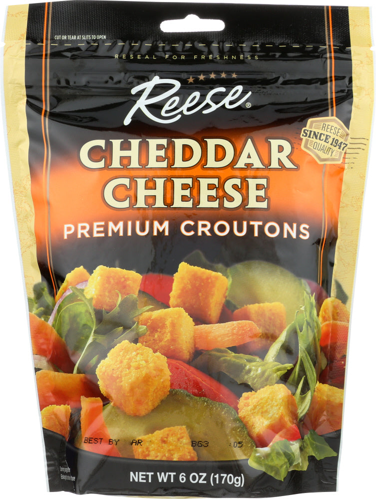 REESE: Crouton Chdr Chs, 6 oz