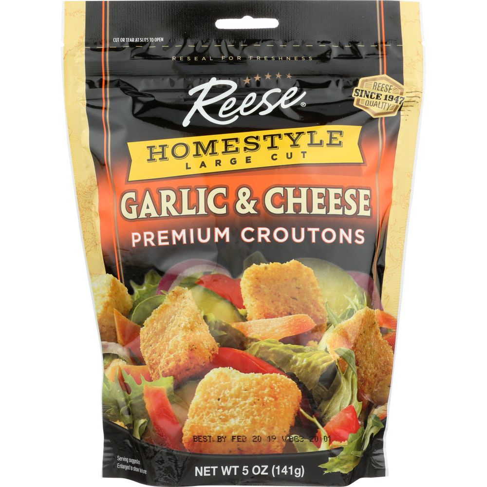 REESE: Crouton Hmstyle Grlc Chs, 5 oz