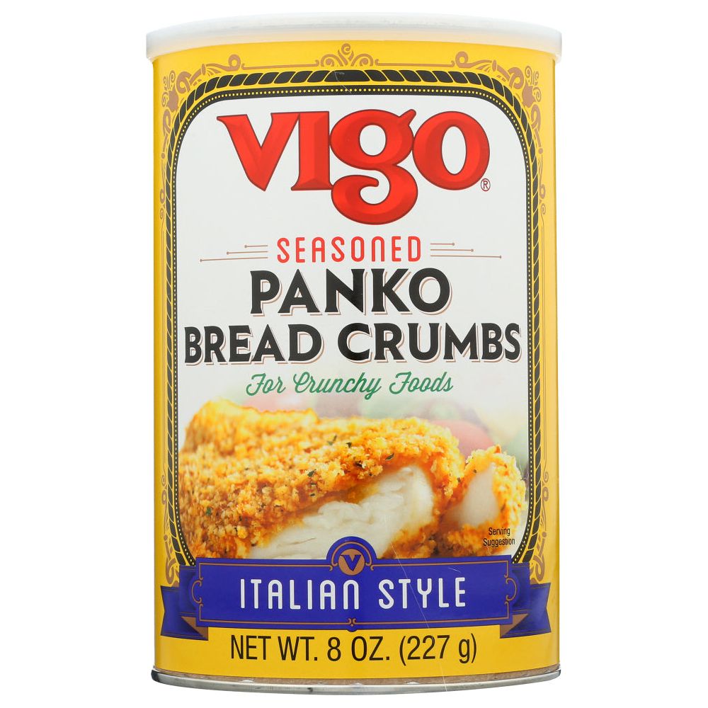 VIGO: Seasoned Panko Bread Crumbs, 8 oz