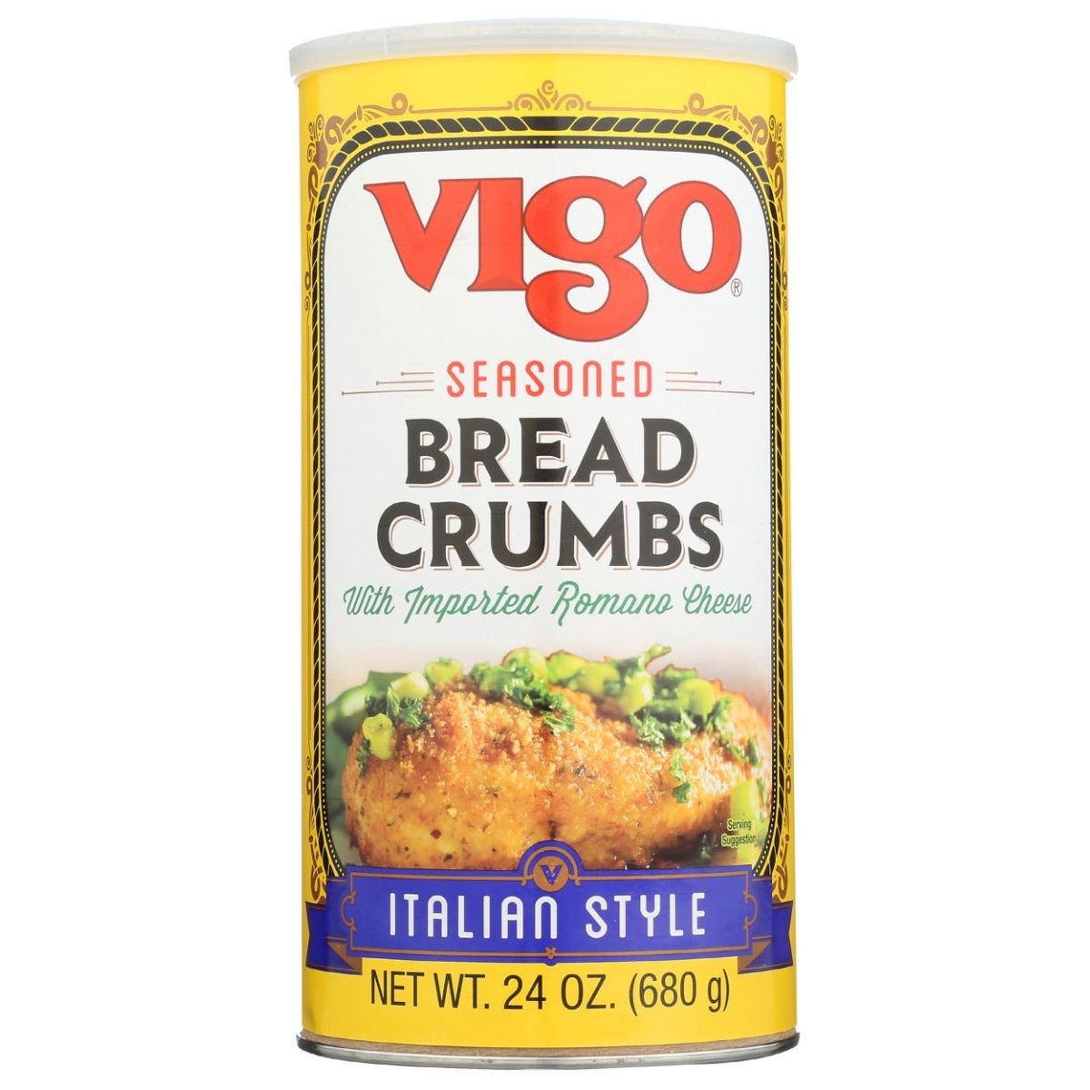 VIGO: Seasoned Italian Style Bread Crumbs, 24 oz