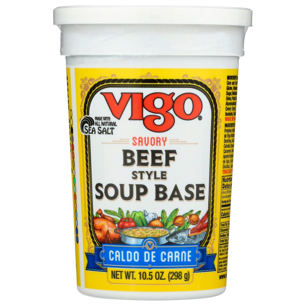 VIGO: Soup Base Beef Savory, 10.5 oz