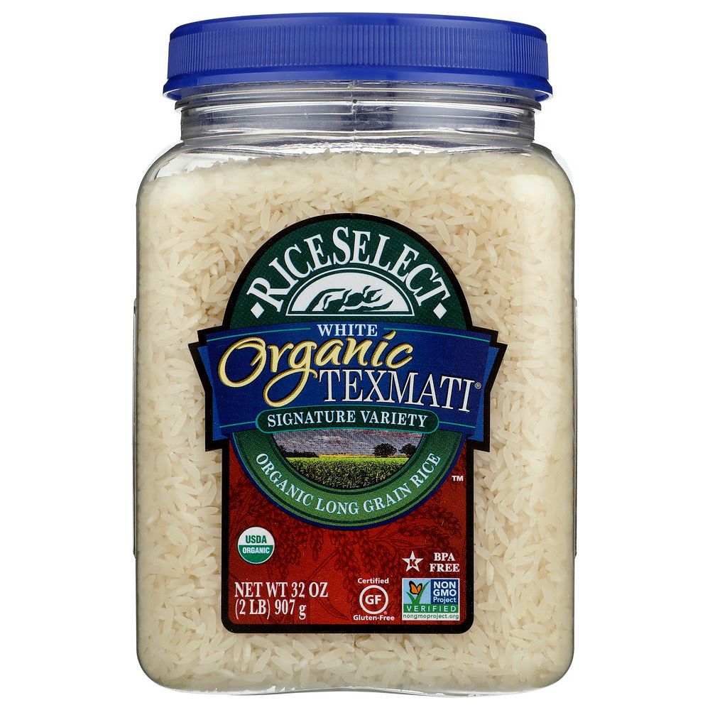 RICESELECT: Organic Texmati White Rice, 32 oz