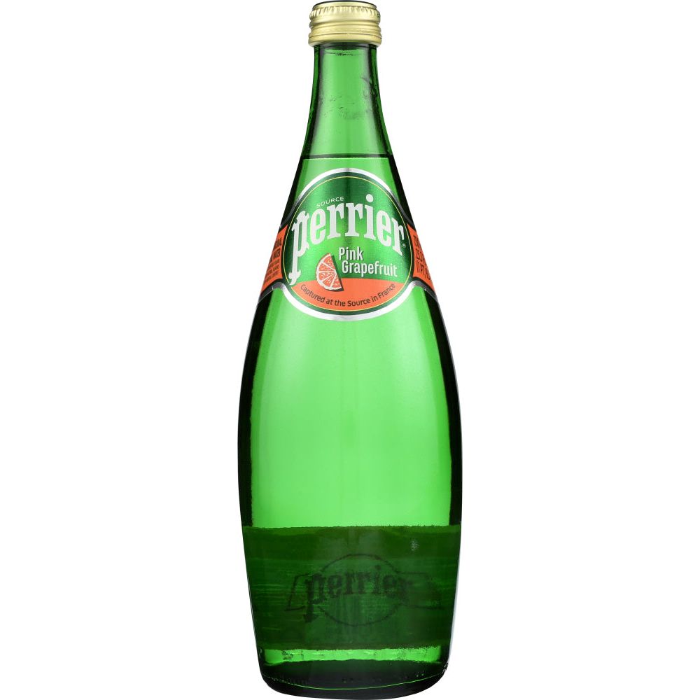 PERRIER: Pink Grapefruit Sparkling Water, 25 fo