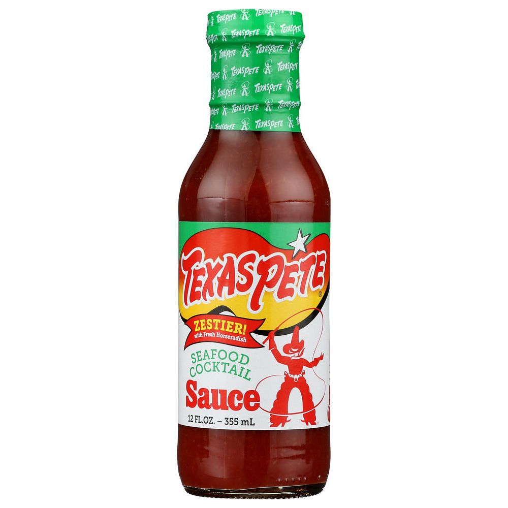 TEXAS PETE: Sauce Seafood Cocktail Zestier, 12 FO