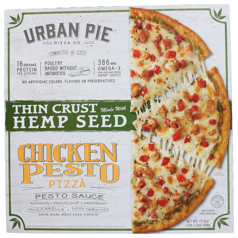 URBAN PIE: Chicken Pesto Pizza, 17.2 oz