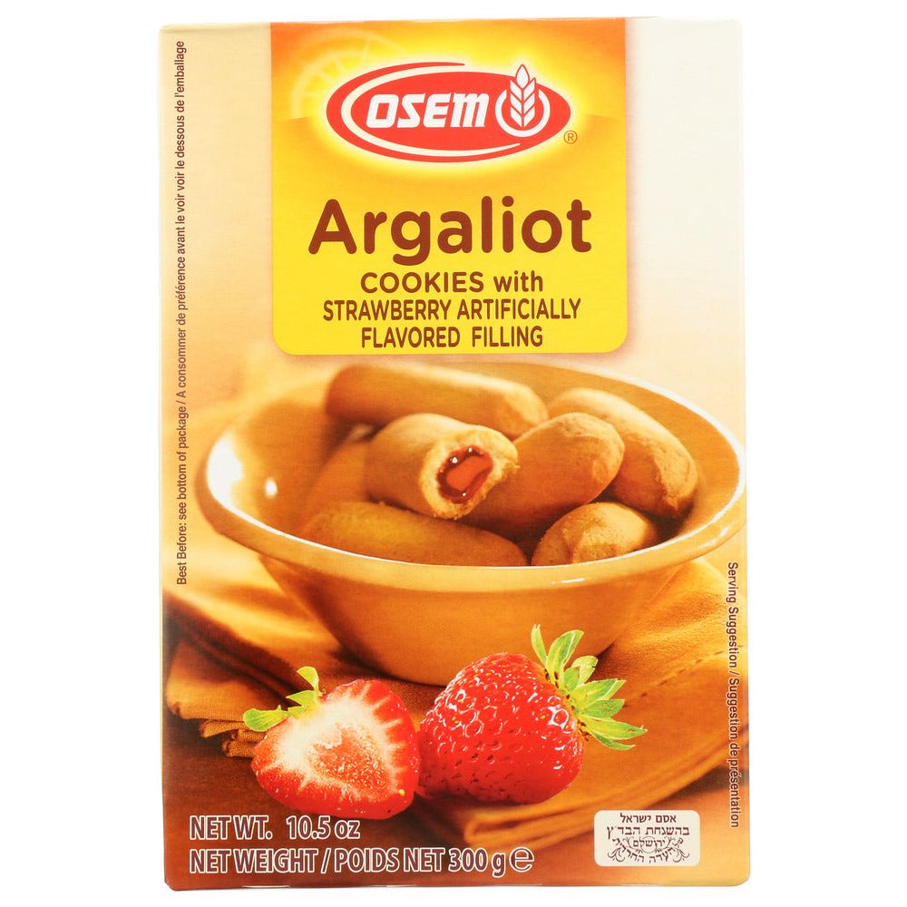OSEM: Cookies Argaliot Strawberry, 10.5 OZ