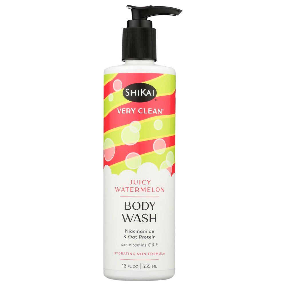 SHIKAI: Very Clean Juicy Watermelon Body Wash, 12 fo
