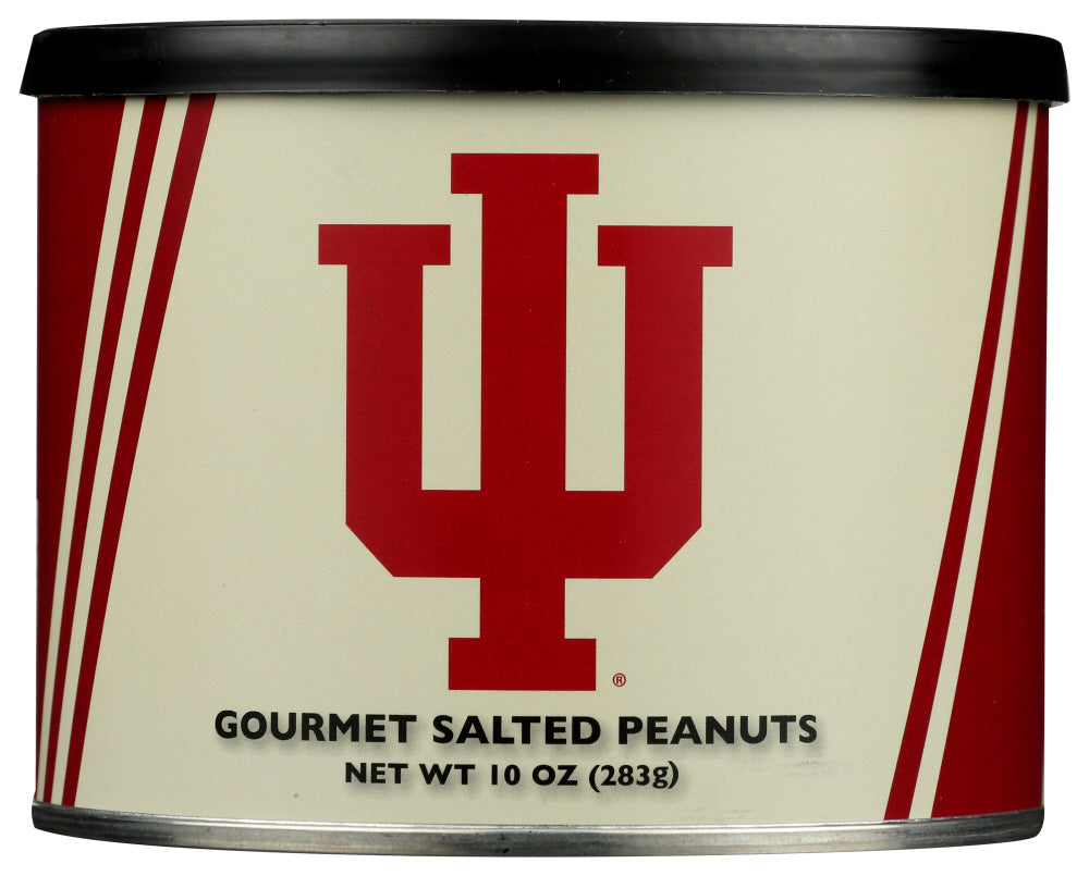 VIRGINIA PEANUT: Indiana University Gourmet Salted Peanuts, 10 oz
