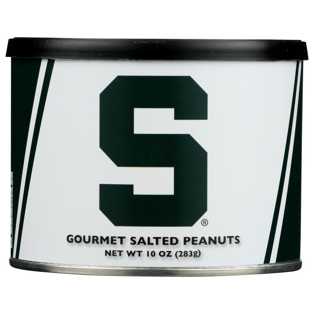 VIRGINIA PEANUT: Michigan State University Gourmet Salted Peanuts, 10 oz