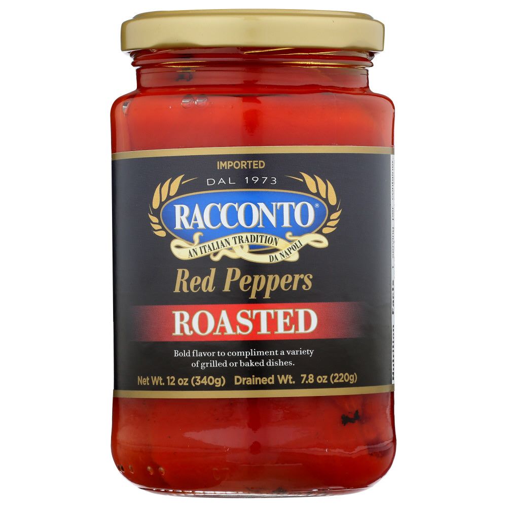 RACCONTO: Red Peppers Roasted, 12 oz