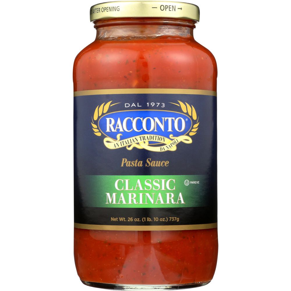 RACCONTO: Marinara Pasta Sauce, 26 oz
