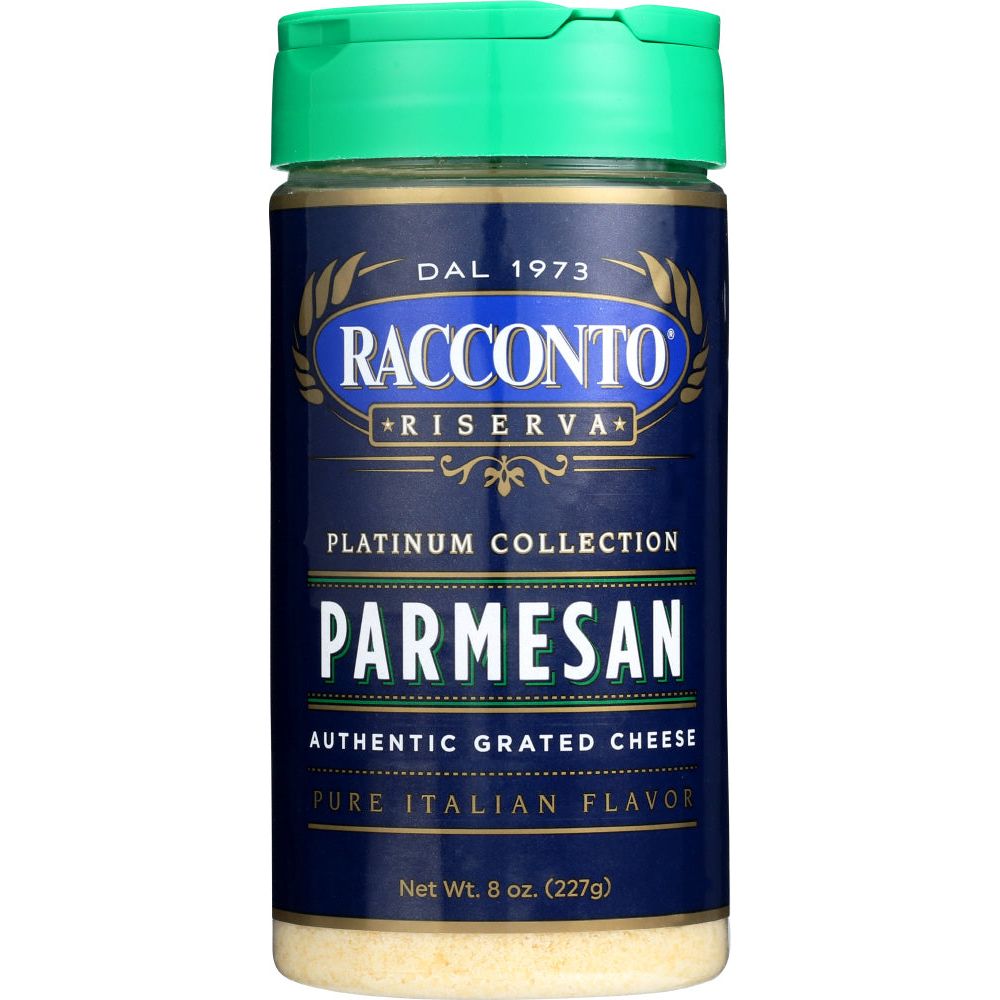RACCONTO RISERVA: Cheese Parmesan Grated, 8 oz