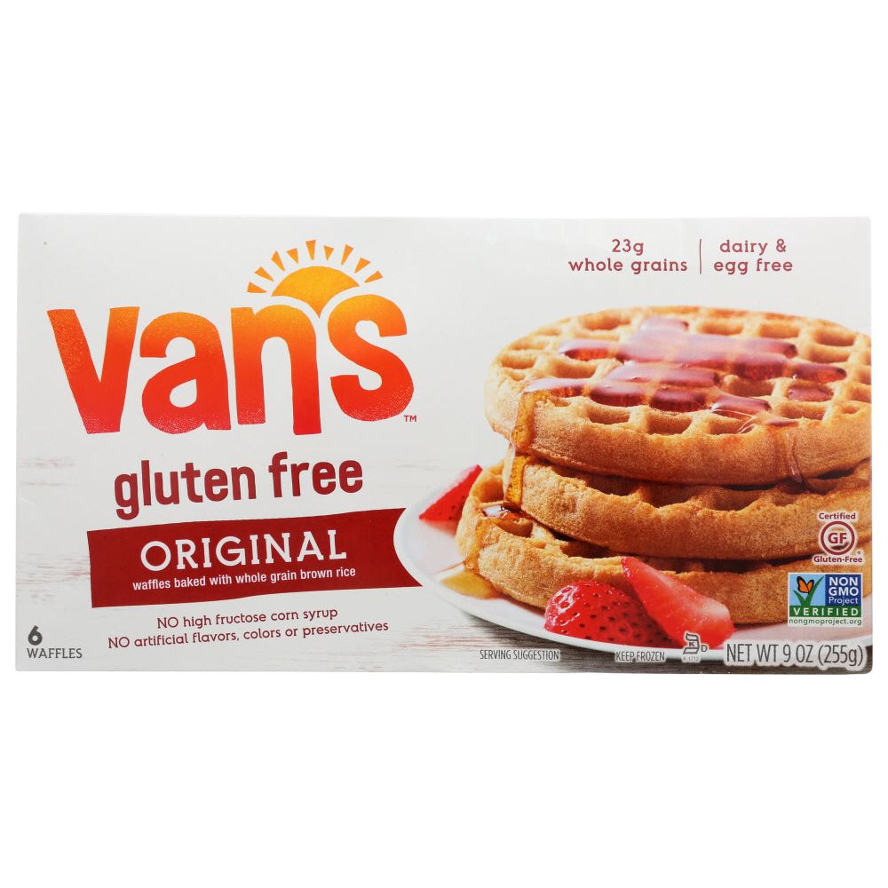 VANS: Gluten Free Waffles Totally Original, 9 oz
