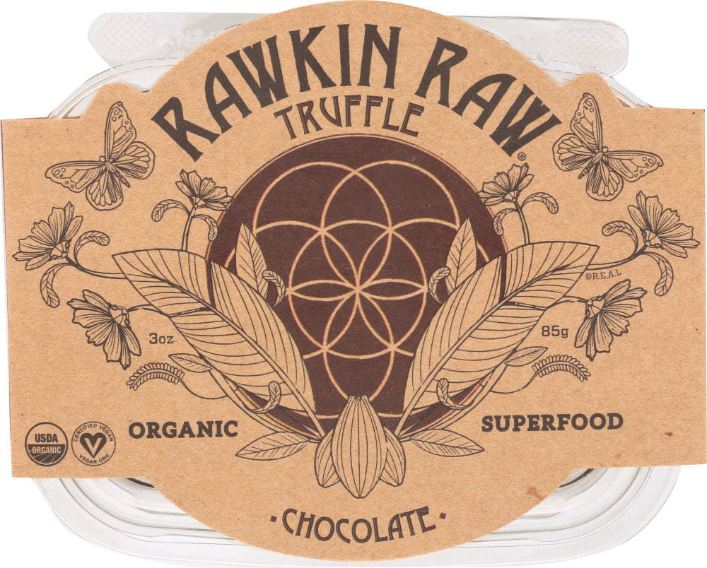 RAWKIN RAW: Organic Chocolate Truffle, 3 oz