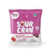 PATIENCE FRUIT & CO: Cranberries Sour Rspbrry, 2.12 oz