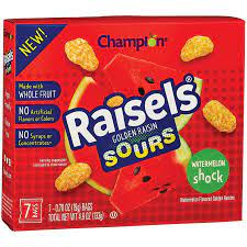 RAISELS: Raisins Golden Watermeln, 4.9 oz