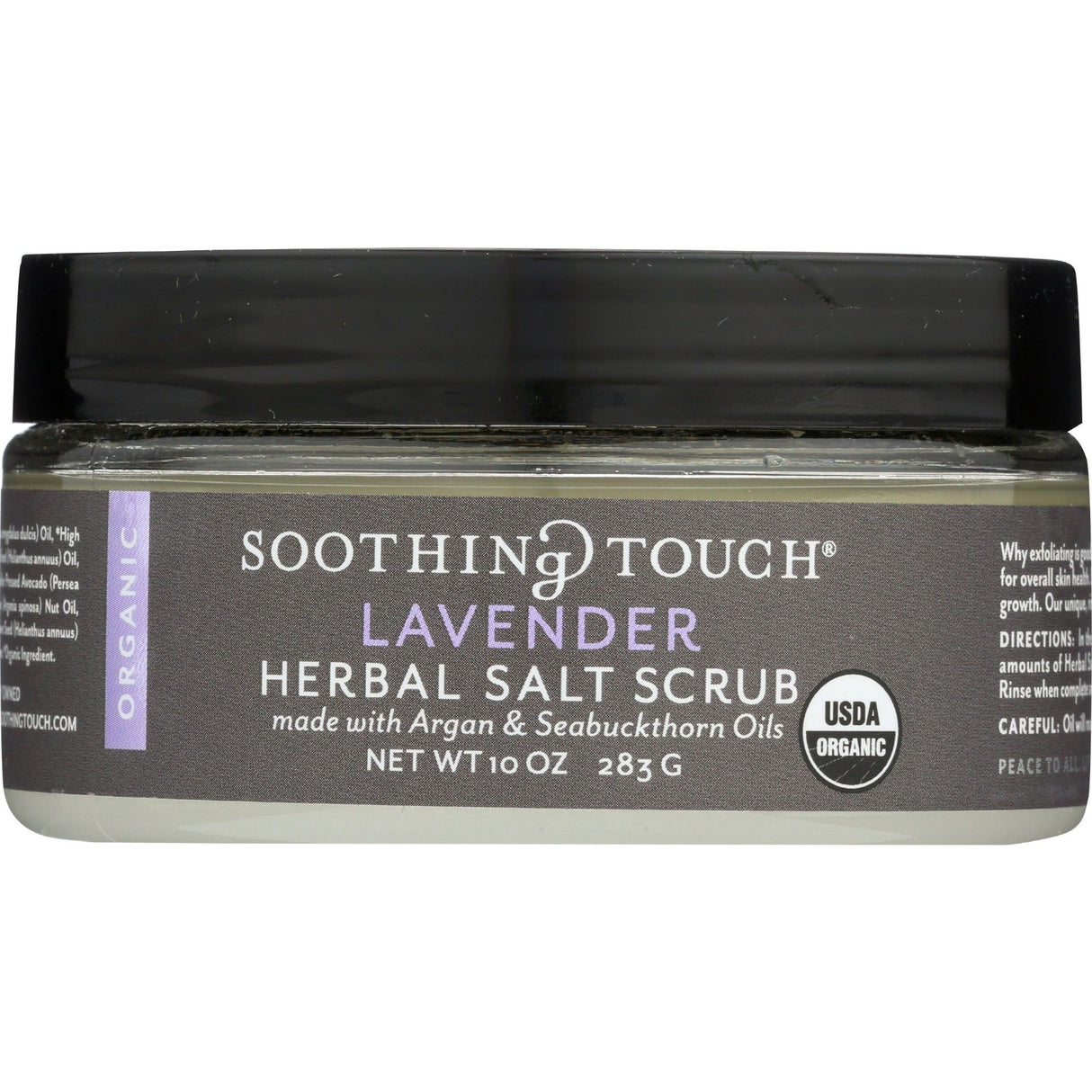 SOOTHING TOUCH: Scrub Lavender Herbl Salt, 10 oz