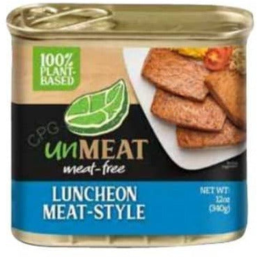 UNMEAT: Meat Free Luncheon Meat, 12 oz