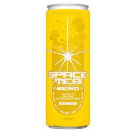 SPACE TEA: Tea Blk Lemon Zero Rtd, 12 FO
