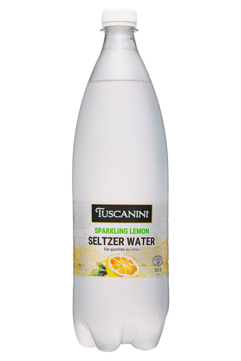 TUSCANINI: Water Sprklng Lemon, 33.8 fo