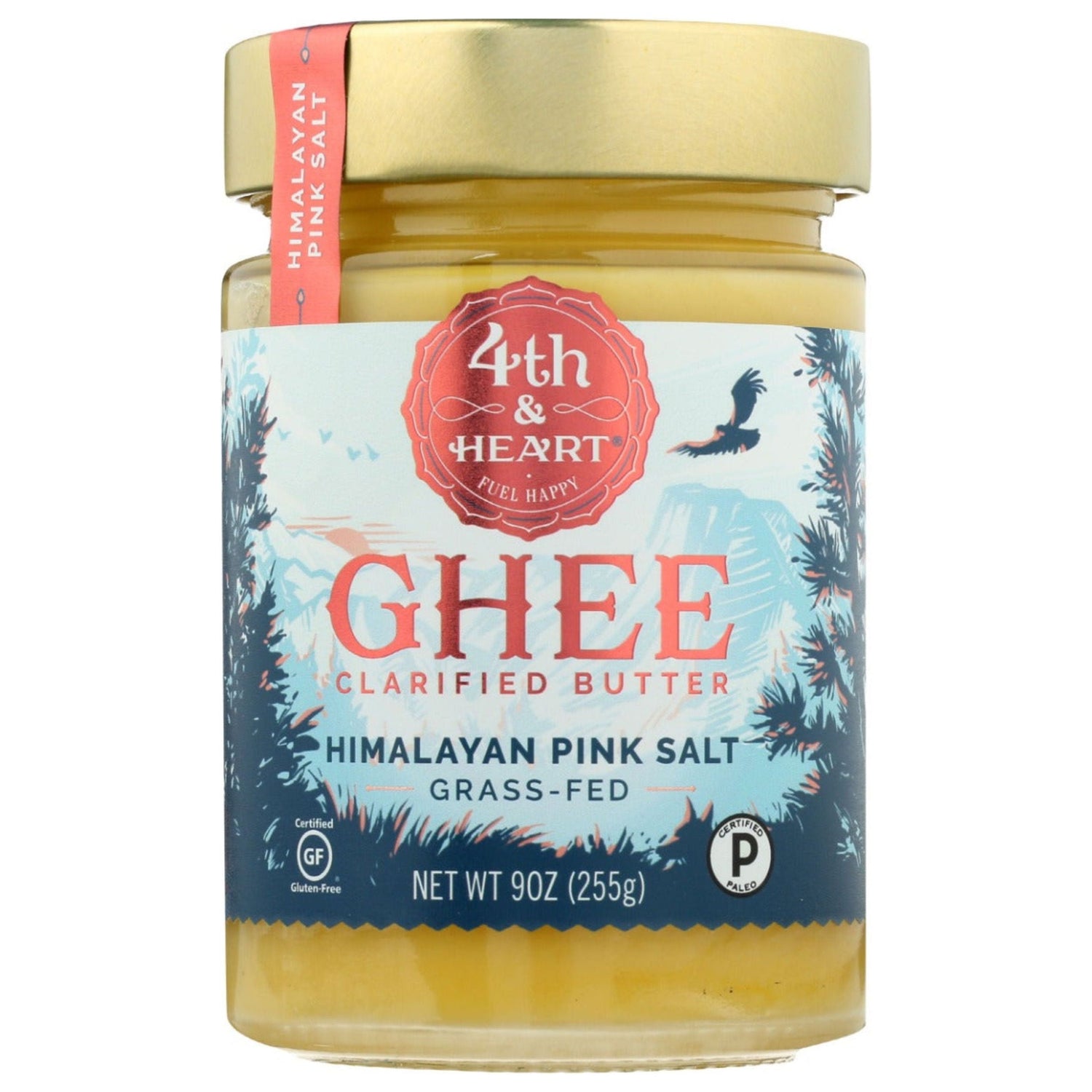 4TH & HEART: Butter Himalayan Salt Ghee, 9 oz - Sunshine Co Op. - #tag1#