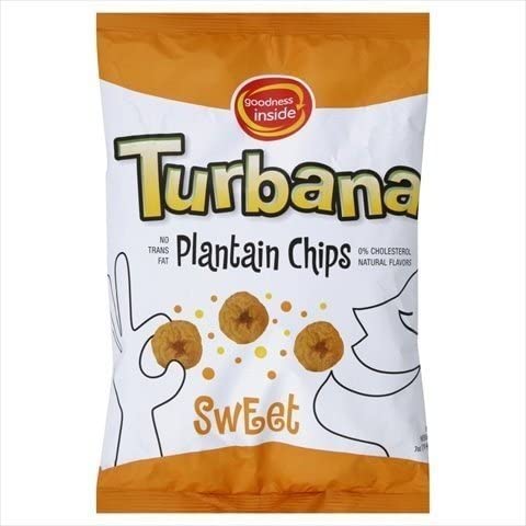 TURBANA: Chip Plantain Sweet, 7 oz