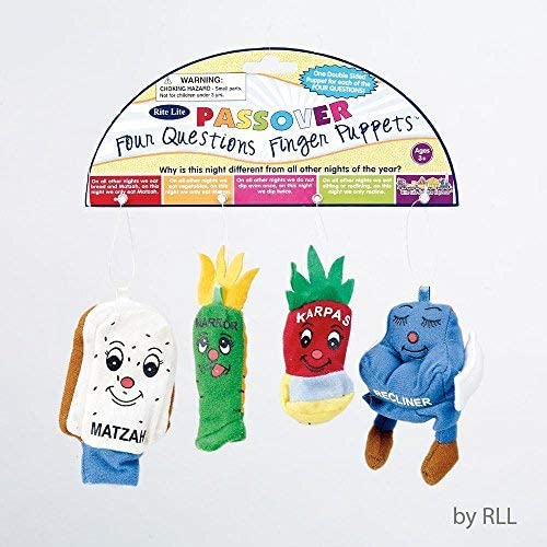 SHULSINGER: Finger Puppet 4Qustn, 1 pc