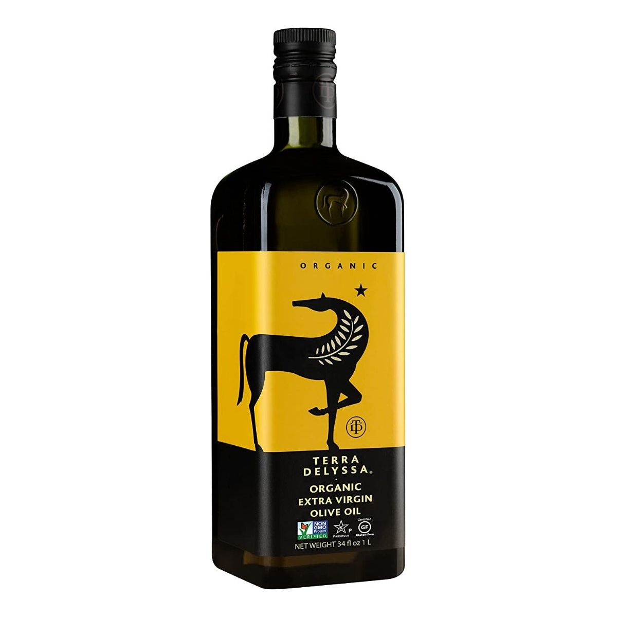 TERRA DELYSSA: Oil Olive Extra Virgin Org, 34 oz