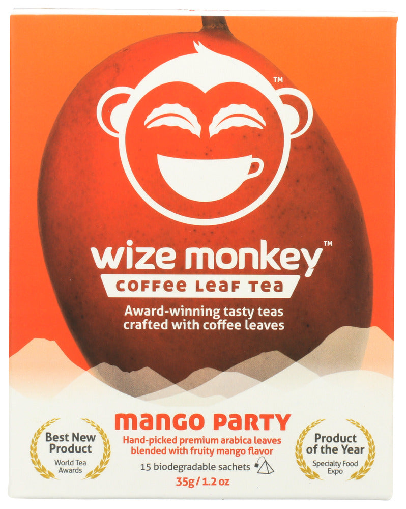 WIZE MONKEY: Tea Coffee Leaf Mango, 35 gm