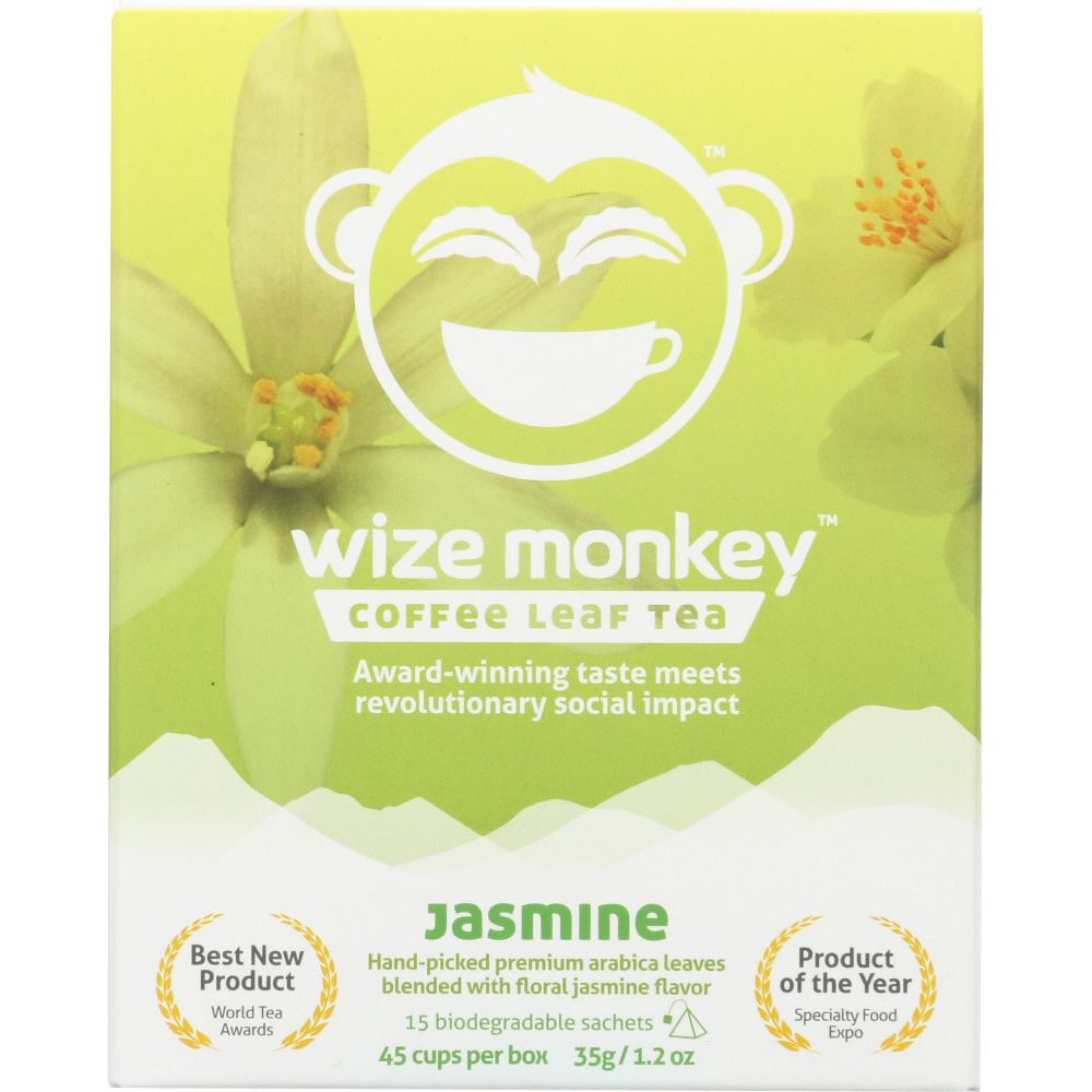 WIZE MONKEY: Tea Coffee Leaf Jasmine, 35 gm