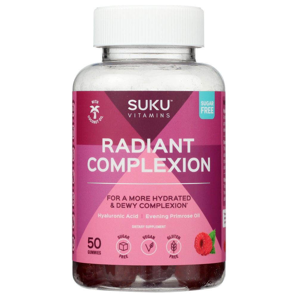 SUKU VITAMINS: Radiant Complexion Gummies, 50 pc