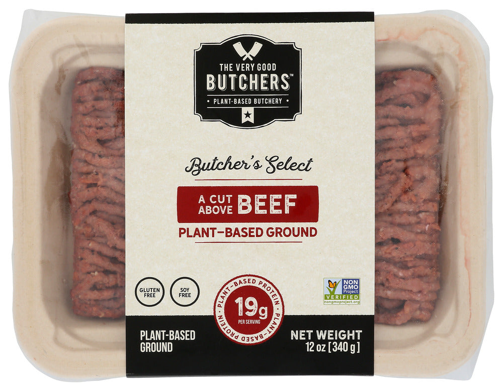 VERY GOOD BUTCHERS: Plant Based Ground Beef, 340 gm