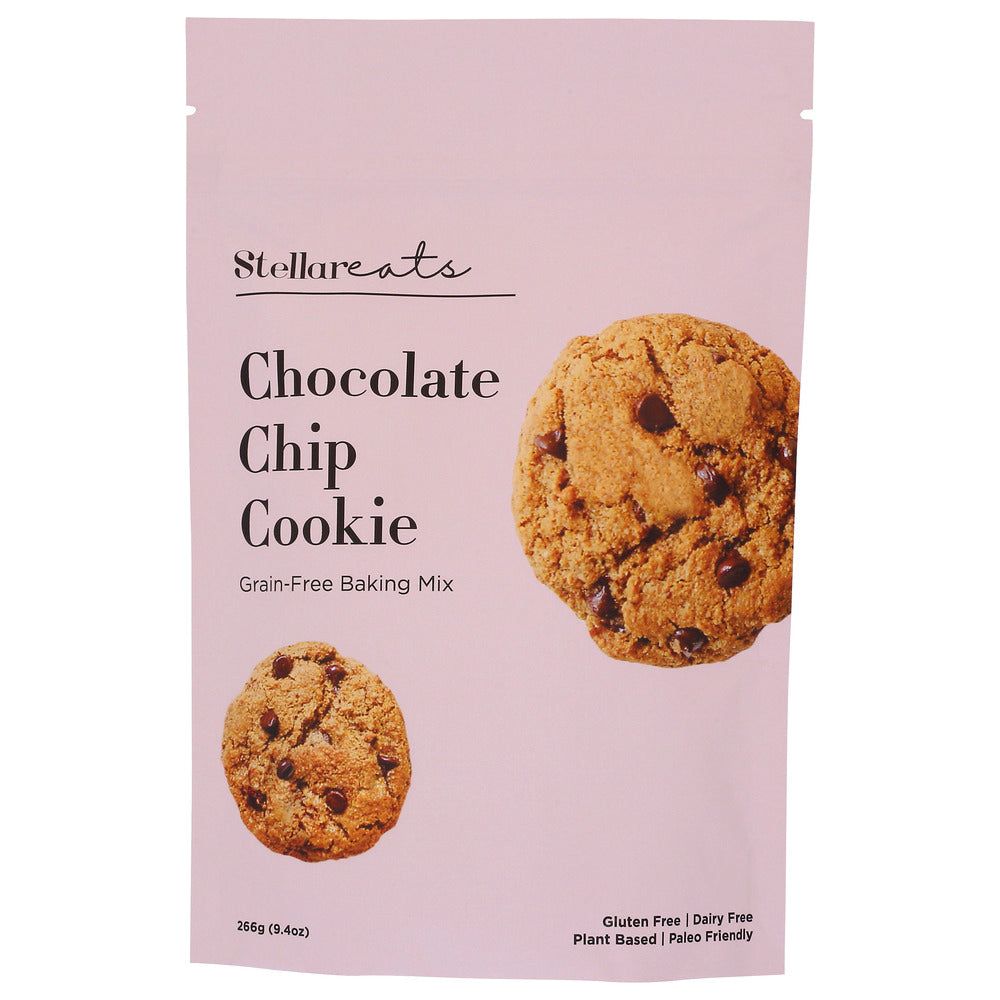 STELLAR EATS: Chocolate Chip Cookie Baking Mix, 266 gm