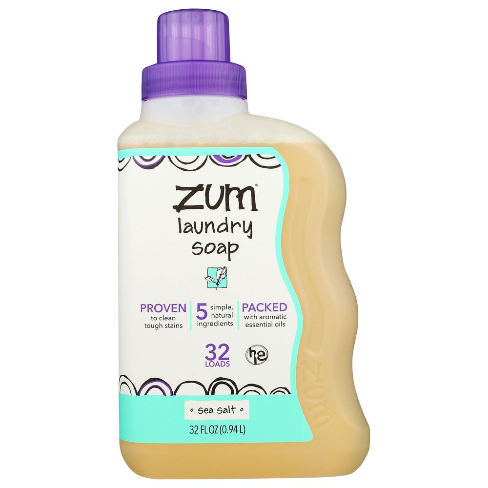 ZUM: Sea Salt Laundry Soap, 32 fo