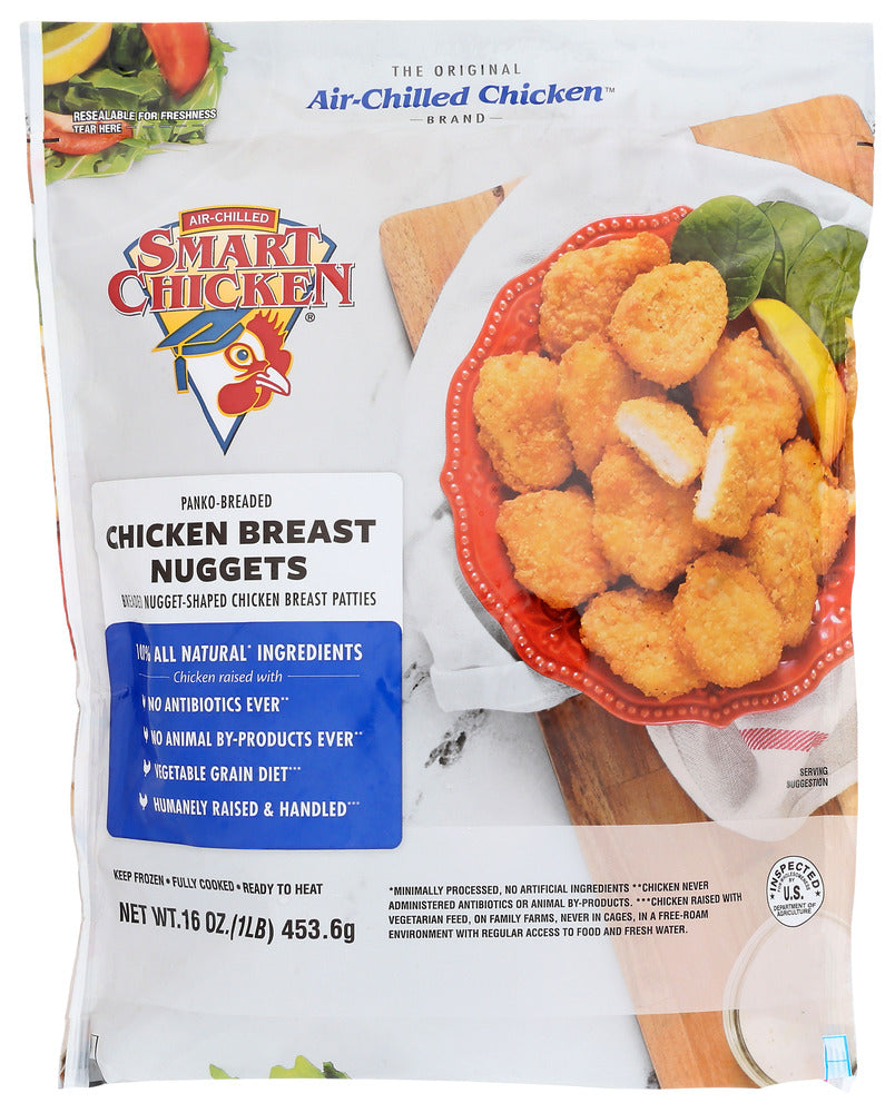 SMART CHICKEN: Panko Breaded Chicken Breast Nuggets, 16 oz