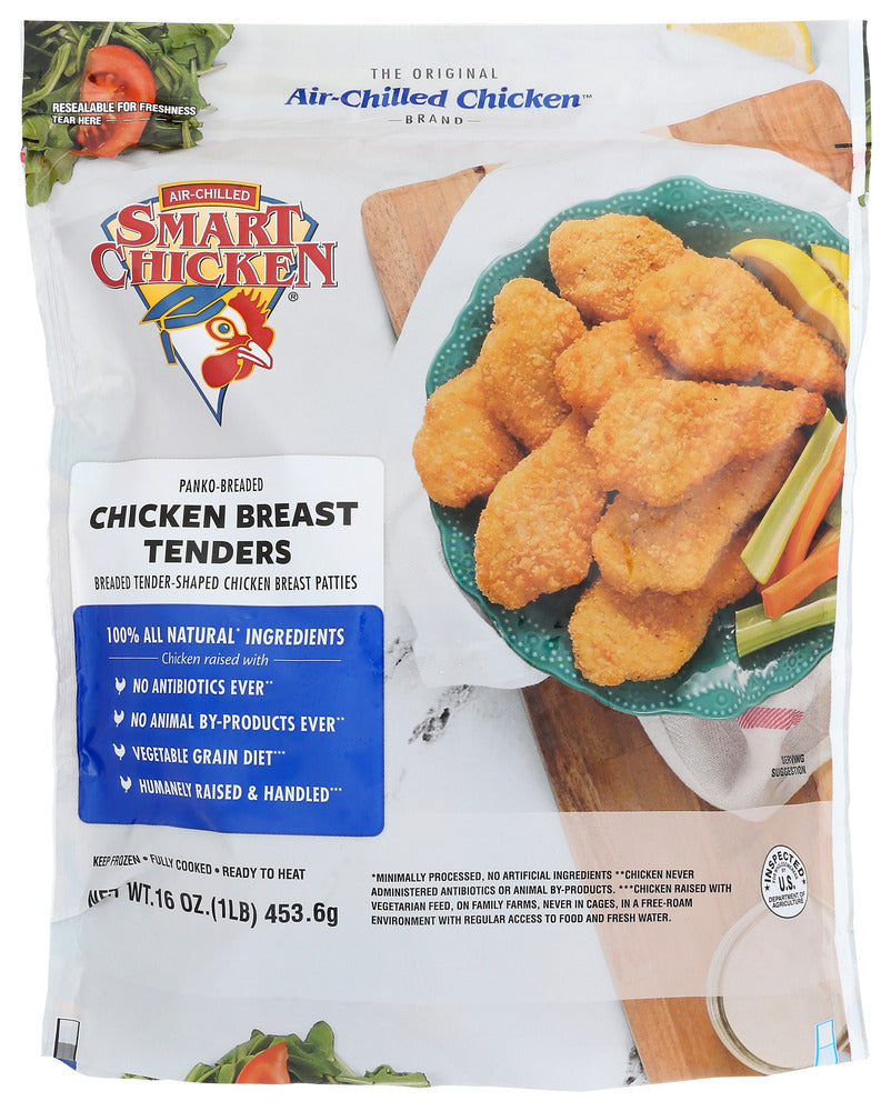 SMART CHICKEN: Panko Breaded Chicken Breast Tenders, 16 oz