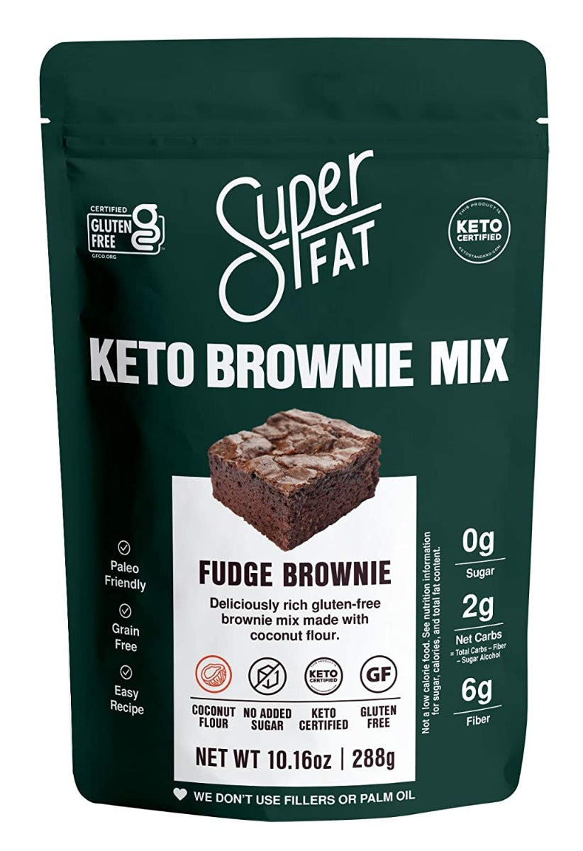 SUPERFAT: Brownie Fudge Mix, 10.16 oz