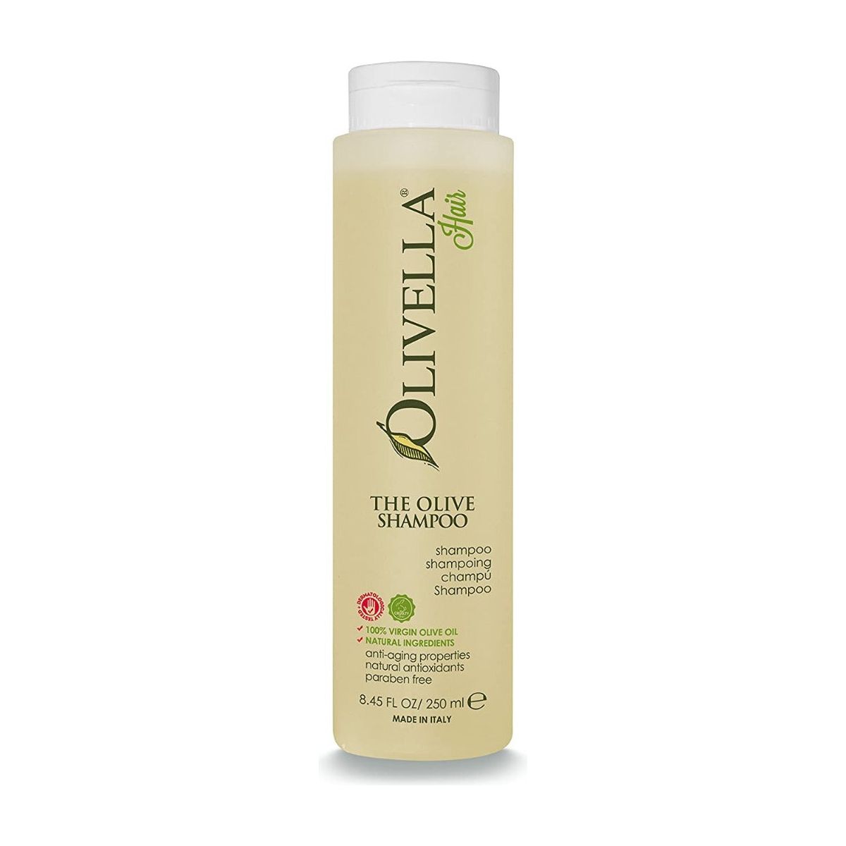 OLIVELLA: Shampoo Olive Oil, 8.45 oz