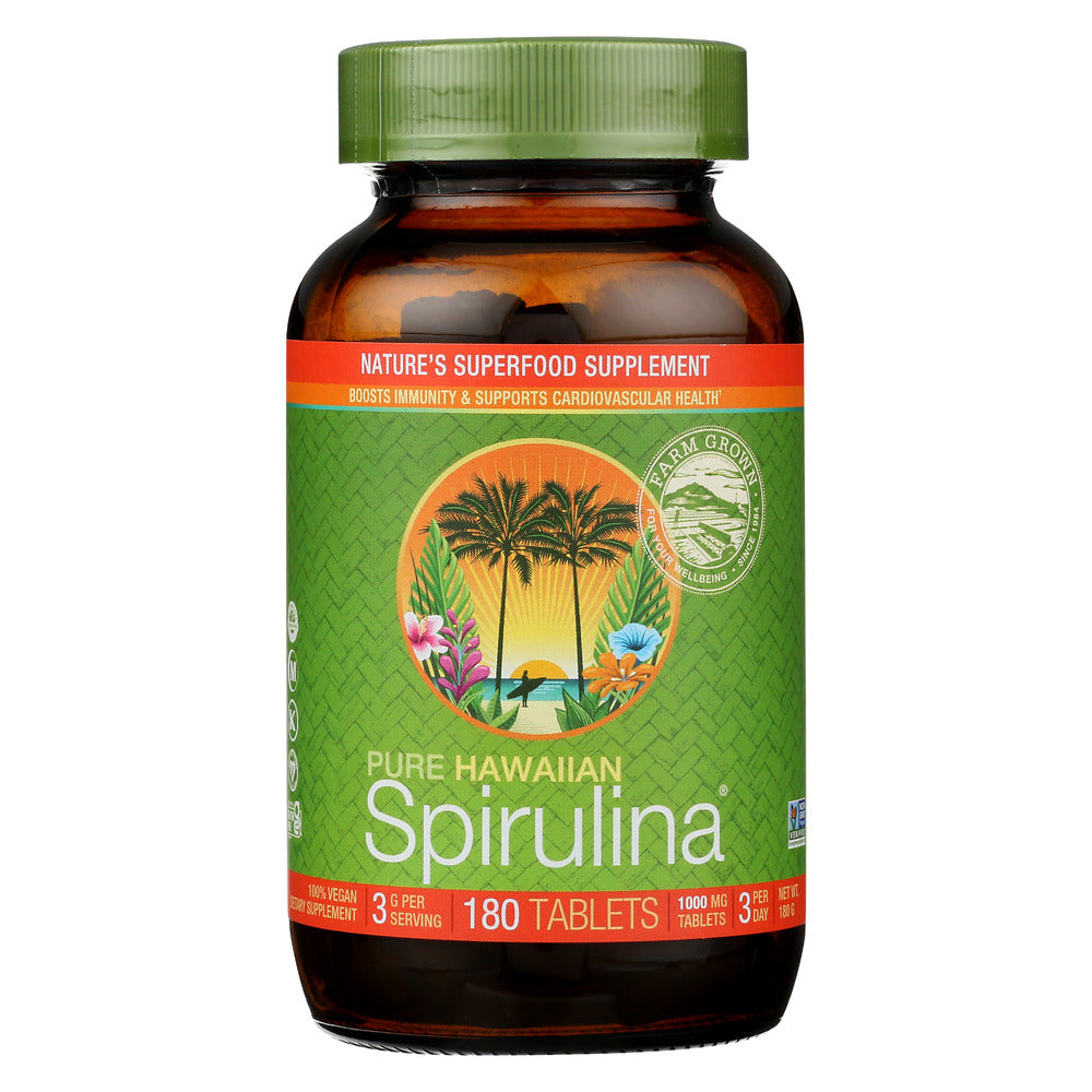 NUTREX: Hawaiian Spirulina 1000Mg, 180 TB