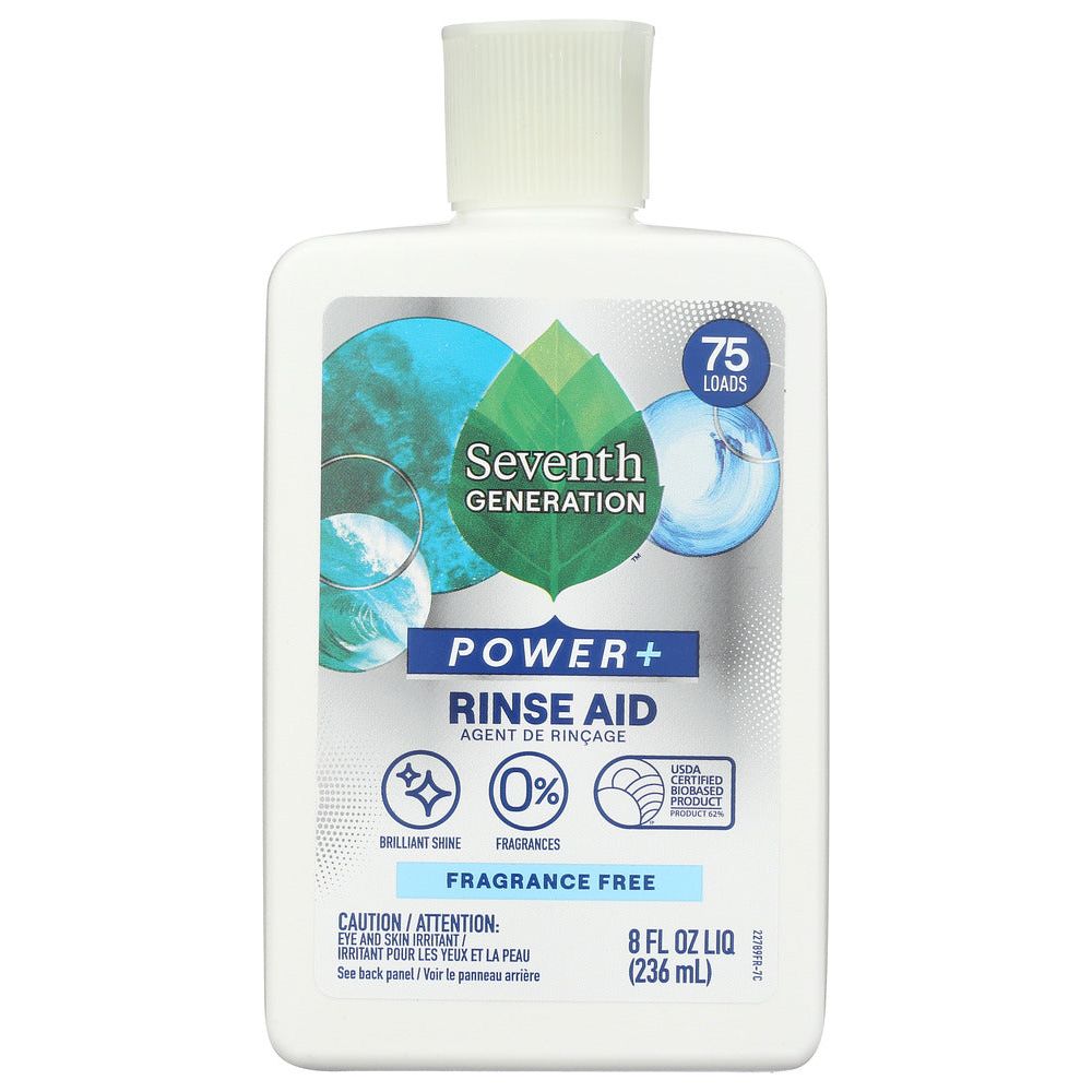 SEVENTH GENERATION: Rinse Aid Free and Clear, 8 oz