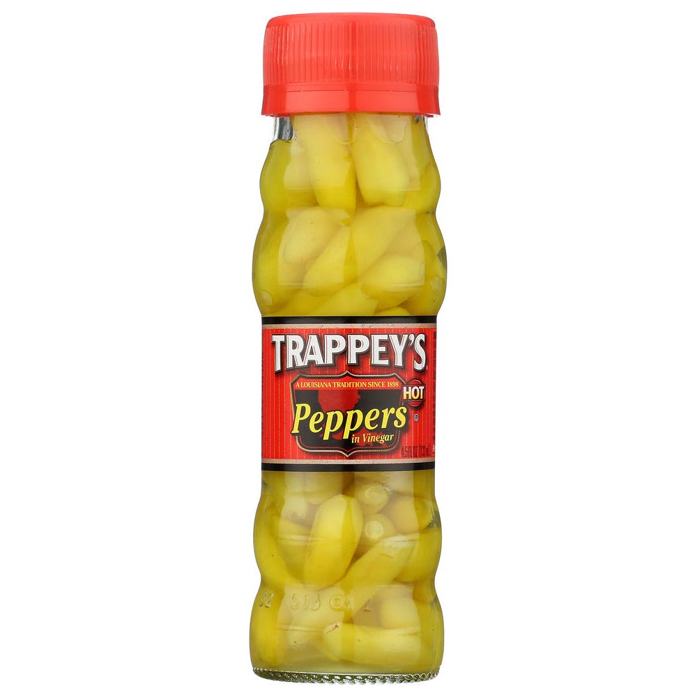 TRAPPEYS: Peppers in Vinegar, 4.5 oz