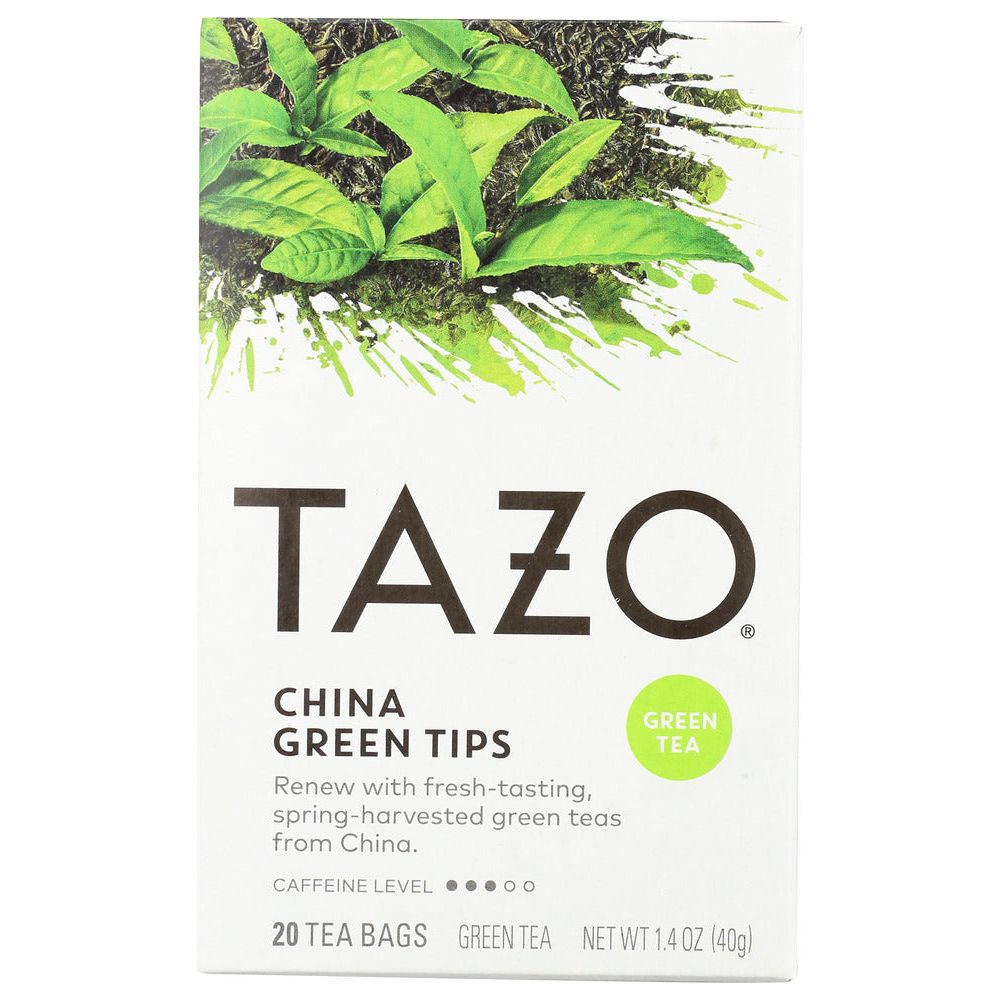 TAZO: Tea china Green Tips, 1.4 oz