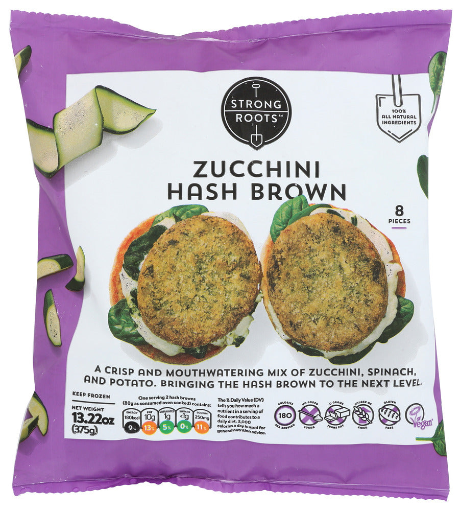 STRONG ROOTS: Zucchini Hash Brown, 13.22 oz
