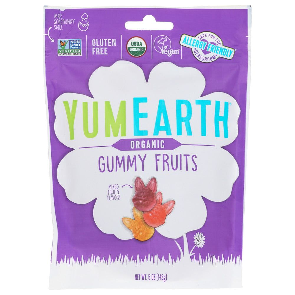 YUMEARTH: Organic Spring Bunny Gummy Fruits, 5 oz